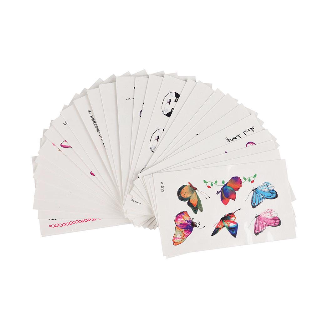 

30 шт. Листовые временные золотые вспышки в стиле вдохновения