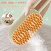 Pet Dog Brush Cat Steam Comb Electric Steamy 3 In 1 Anti-splashing Pet Grooming Comb with Steam Spray Massage Hair Removal Comb