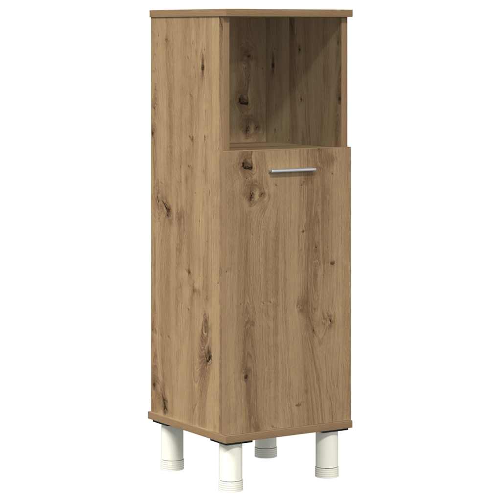 4 Piece Bathroom Furniture Set Artisan Oak Wood Based Material