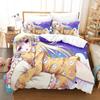 New Anime Magical Girl Raising Project Bedding Set Single Twin Full Queen King Size Bed Set Adult Kid Bedroom Duvet Cover Sets