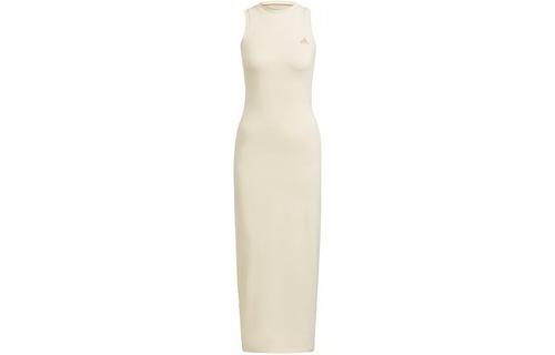 Adidas Sleeveless Dress Women s Ivory HA6551 XL белый