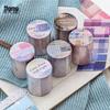 MòMò Retro Plaid Kraft Paper Adhesive Tape - Plain, Space, and Draft Series (6 Styles)