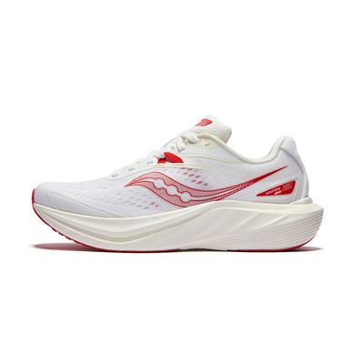 Slay 2 Breathable, Slip Resistant, Abrasion Resistant, Rebound Low Top Running Shoes Unisex White Red Saucony S28234-8