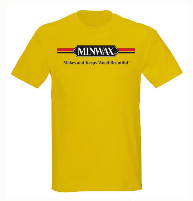 Футболка Minwax stain wood finish Унисекс L