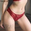 DKGEA Low-Rise Transparent Sexy Panties Lace