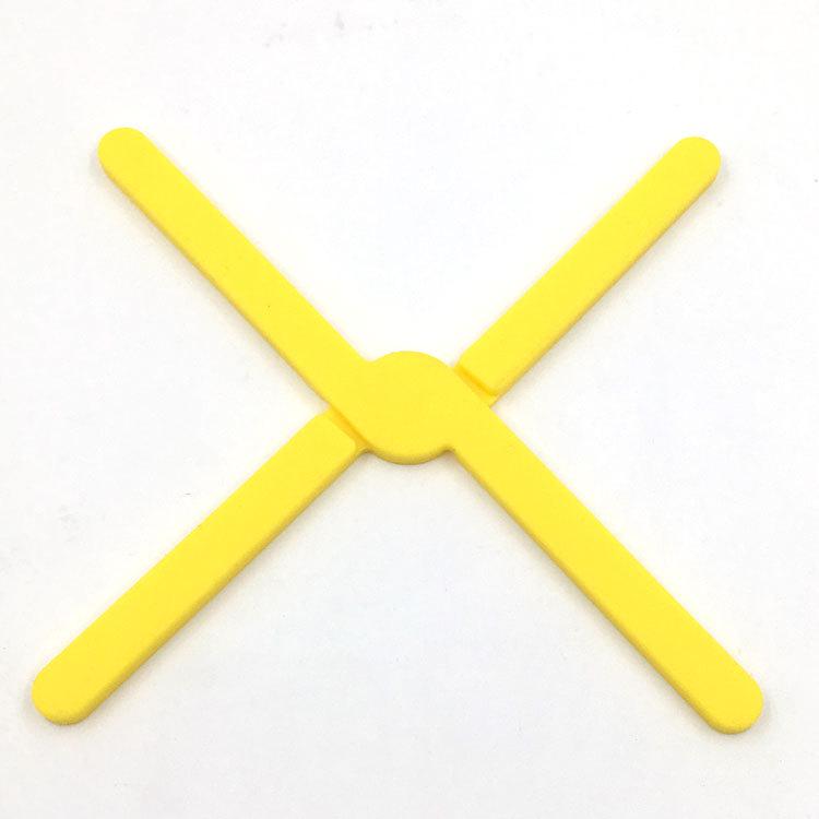 Kreativer Silikon Hitzebeständiger Faltbarer Topfuntersetzer