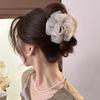 INS Sweet Flower Claw Clip Sweet Chiffon Flower Shark Clip Hair Clip Clamp Barrettes Sweet Hair For Women Hair Accessories