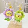 Despicable Me Keychain Cartoon Flower Girl Backpack Decorative Figure Pendant