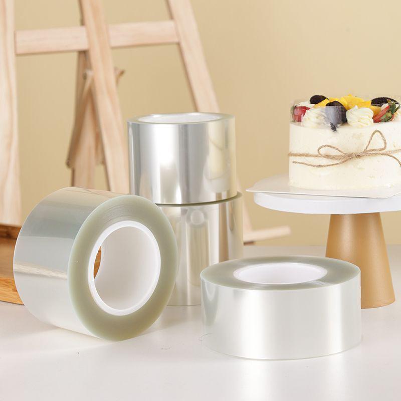 8Cm/10Cm/12Cm 0.5Kg/1Kg Clear Cake Film Acetate Film Sheet Acetate Cake Collar Acetate Roll Cake Collar Cake Surround Film