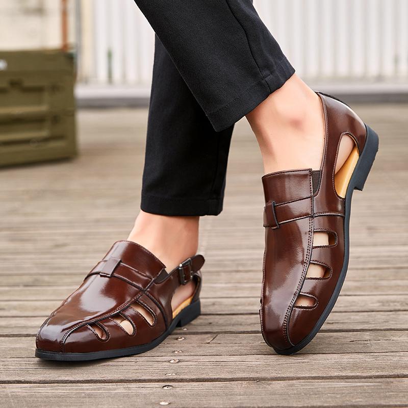 Fashion Business Summer Men's Sandals European and American luxury designer styles Leisure Party Daily Office Elegant shoes Plus Size