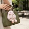 Soft Plush Doll Pendant PP Cotton Cartoon Bunny Keyring Sweet Tulip Rabbit Keychain  Girl