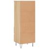 Highboard in Sonoma Oak Finish 15.75 x 14.17 x 43.31 in Engineered Wood