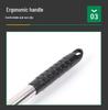 Stainless Steel Agricultural Floor Rake for Grass and Leaves