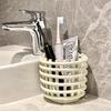 1 Modern Bathroom and Kitchen Storage Basket - Open Storage Box, White or Black Available - Suitable for Vanity, Countertop