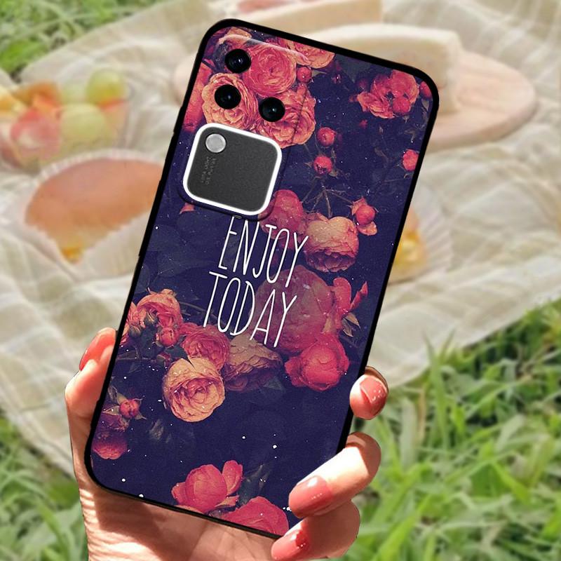 For Vivo V30 Pro Case For Vivo V30 Lite Shockproof Silicone Soft Marble Black Bumper Funda Coque for Vivo V30 V2318 Phone Shell