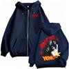 Band Morat Yem Album Reißverschluss Kapuzenpullover Herren Damen Vintage Hip Hop Popmusik Sweatshirt Jacke Reißverschluss Kapuzenpullover