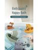 Children's Stackable Floating Bath Boat & Animal Finger Puppet Toys