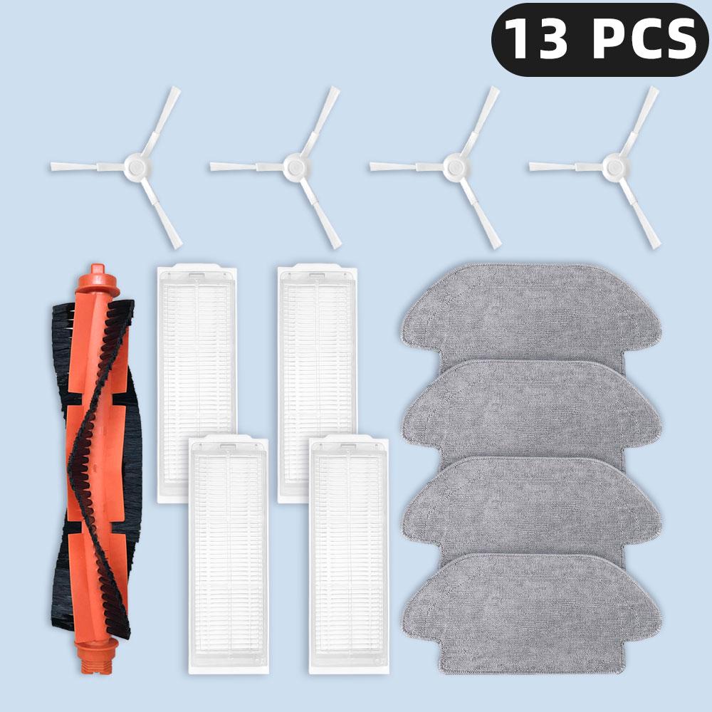 Compatible For Xiaomi Robot Vacuum T12 / S12 / S10 B106GL Spare Parts Filter Main Side Brush  Mop Cloth Accessories Consumables