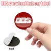 BBS Metallböjd Yta Bilfälgslock Dekaler 4ST 56mm 60mm 65mm 70mm BBS Däcknavsdekal Röd Guld Svart Silver