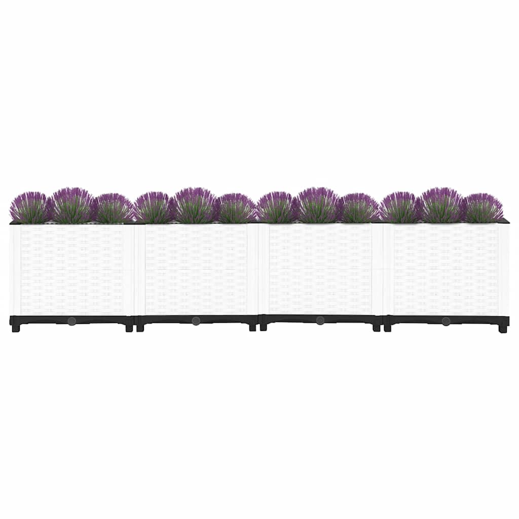 Raised Garden Bed 160 x 40 x 38 cm Polypropylene