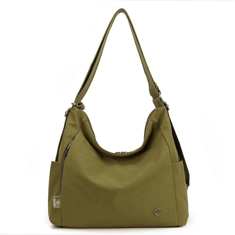 Женская нейлоновая сумка летняя новая мода наплечная сумка-тоут свободный студенческий рюкзак сумка через плечо