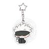 Jujutsu Kaisen Gojo Satoru Acrylic Keychain Exquisite Student Megumi Keyring Bag Decor Pendant  Keyring Yuji Birthday Gift