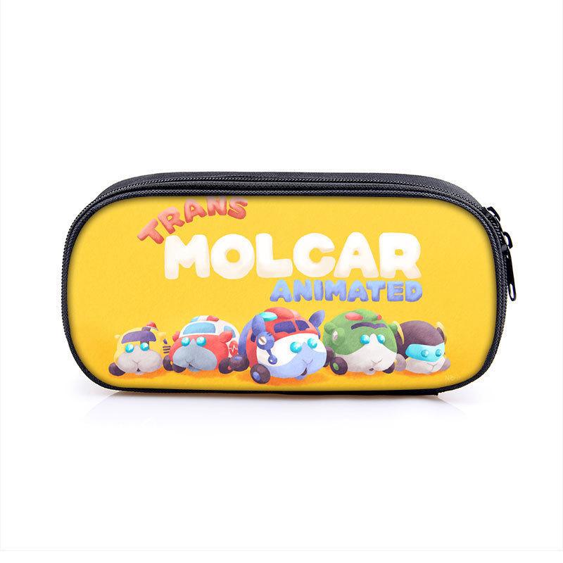Pui Pui Kids Pencil Case With Nylon Material For School And Travel