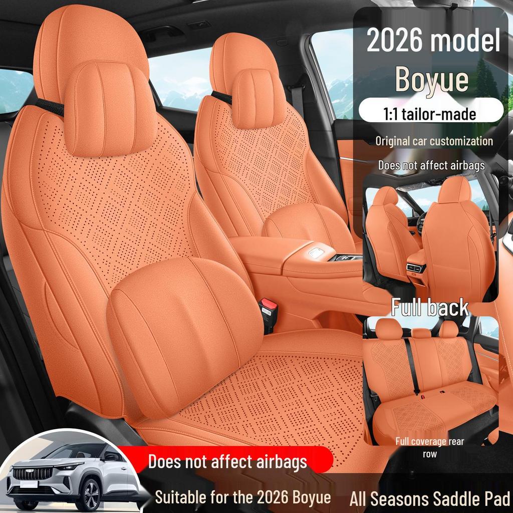 Idealna do Geely Boyue 2026, ta oddychająca pokrowiec na siedzenie zapewnia pełne pokrycie i jest idealna do ulepszenia wnętrza Twojego samochodu.