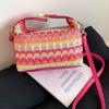 Leisure Weave Handbag Trendy Women Shoulder Bag Summer Straw Crossbody Bag  Women