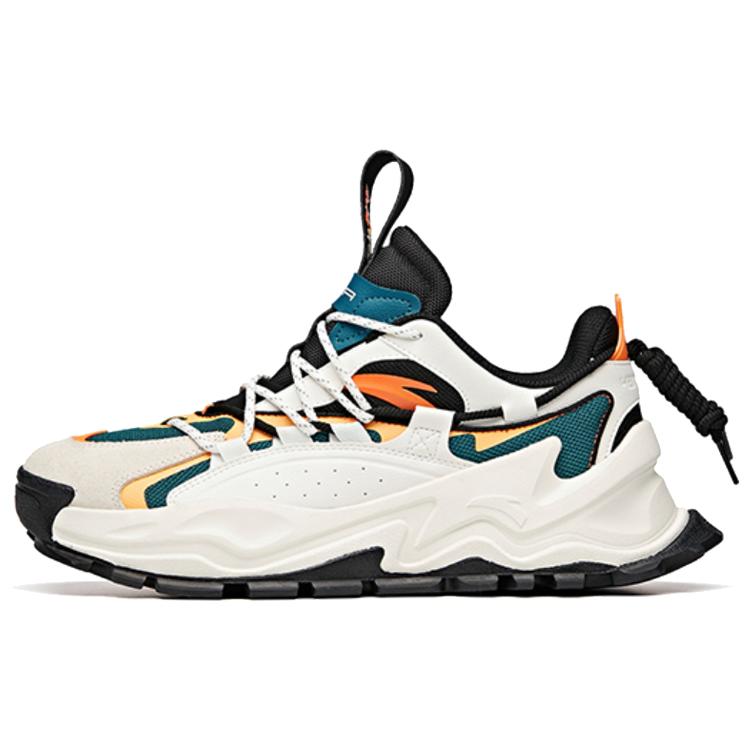 

Anta Hot Yellow Emperor, Shen Nong Anti Slip Wear Resistant Low Top Chunky Sneakers Men s Black White 43