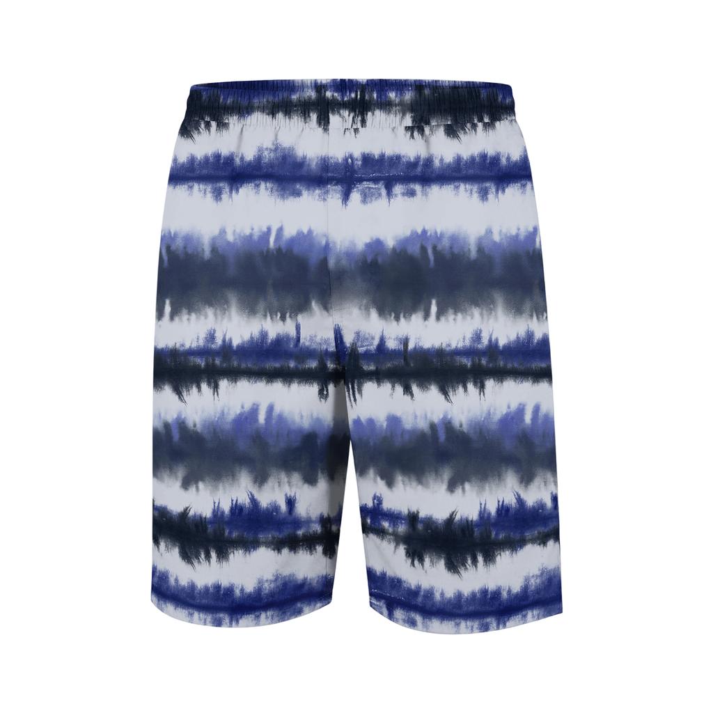 Herren Freizeitshorts mit elastischem Bund, Batikdruck, lockere Passform, leichte Sommer-Strandbekleidung für den täglichen Gebrauch
