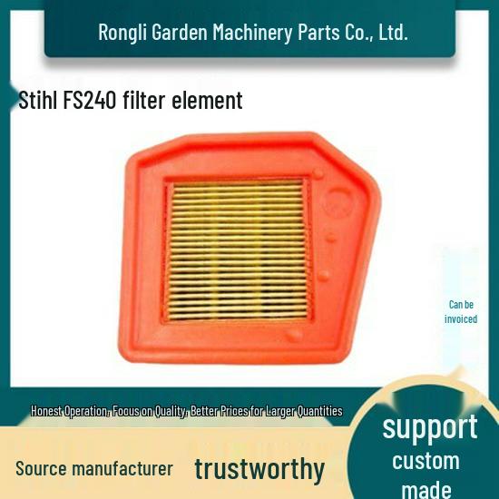 Stihl Brushcutter Air Filter for FS240/460/260/60S/600 Models (Part 4147-141-0300)