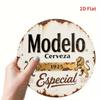 Segno Metallica Replica Birra Modelo Especial Vintage 1925 Placca Decorazione Murale in Alluminio Robusta Targhetta da Collezione Bar Caffè Garage Man Cave Regalo