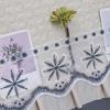New 55x140cm Refrigerator Dust Cover Single Door Dust-proof Washing Machine Towel Starfish Embroidered Cabinet Decoration Cover