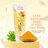 VLCC Ayurveda Deep Pore Cleansing Haldi & Tulsi Face Wash 100ml X 4 Pack Brightening