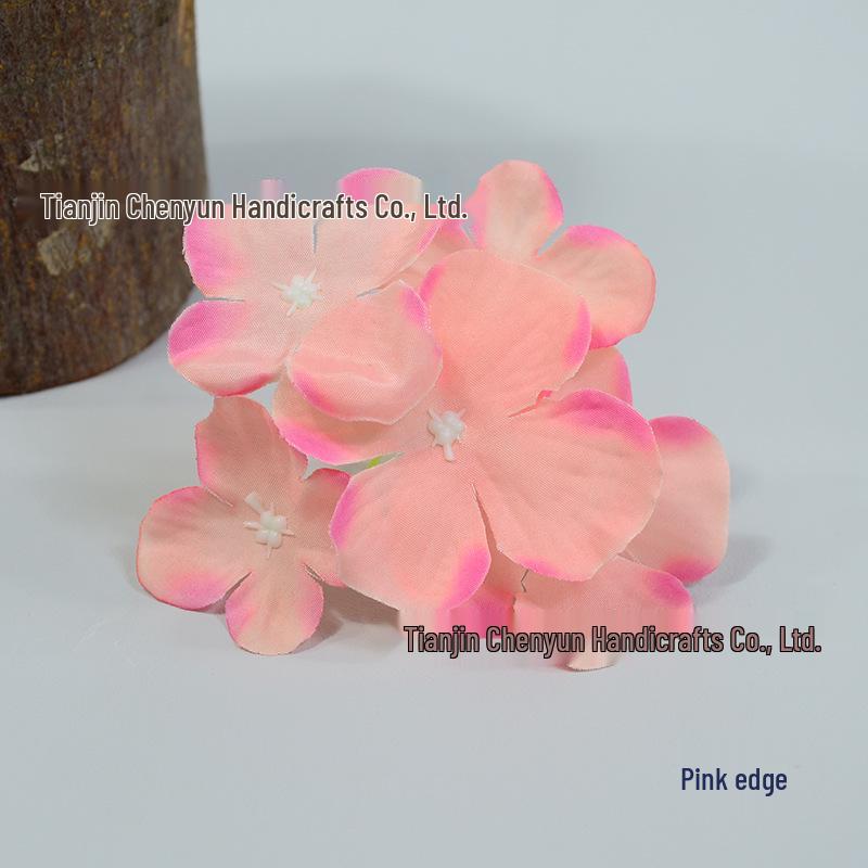 5-Prong Hydrangea Simulation Hairpin & Brooch Set for DIY Floral Arrangements