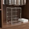 Transparent Handbag Display Case Stackable Clear Acrylic Bag Box for Closet, Wardrobe, Bedroom