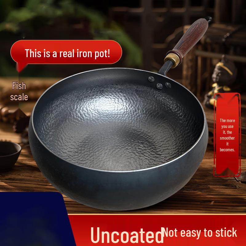 Shengjia Hand-Forged Non-Stick Wok 22cm