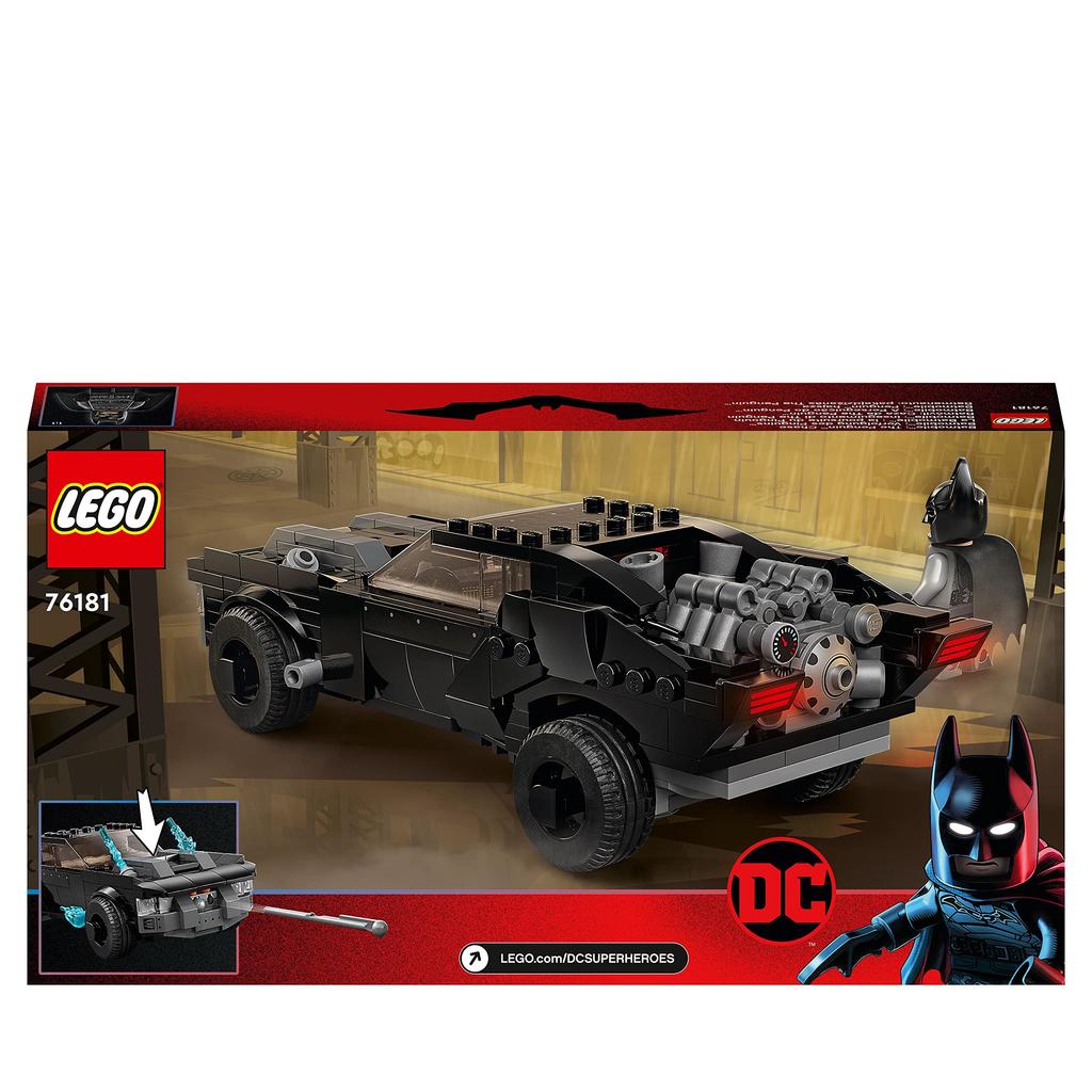 LEGO Super Heroes Batmobile™: Chase the Penguin™! 76181 Toy, Building Blocks, Gift, Superhero, American Comic, Sentai Hero, Boys, Ages 8 and Up