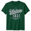 Vintage 1951 Limited Edition 75th Birthday Unisexs TShirt Gift
