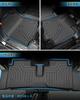 Cartist Compatible with Suzuki New Spacia MK94S 2023 3D Floor 3D Second Floor TPE Custom Easy Protective Set Spacia, Custom, MK54S, (November -