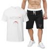 Rock Paper Scissors Table Saw Funny Carpenter Man's New Nine Color Short Sleeved Suit Summer T-Shirt Casual Shorts 2-piece Set