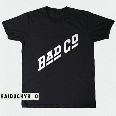 Bad Company Logo Unisex Black T-shirt S-5XL Unisex T-Shirt
