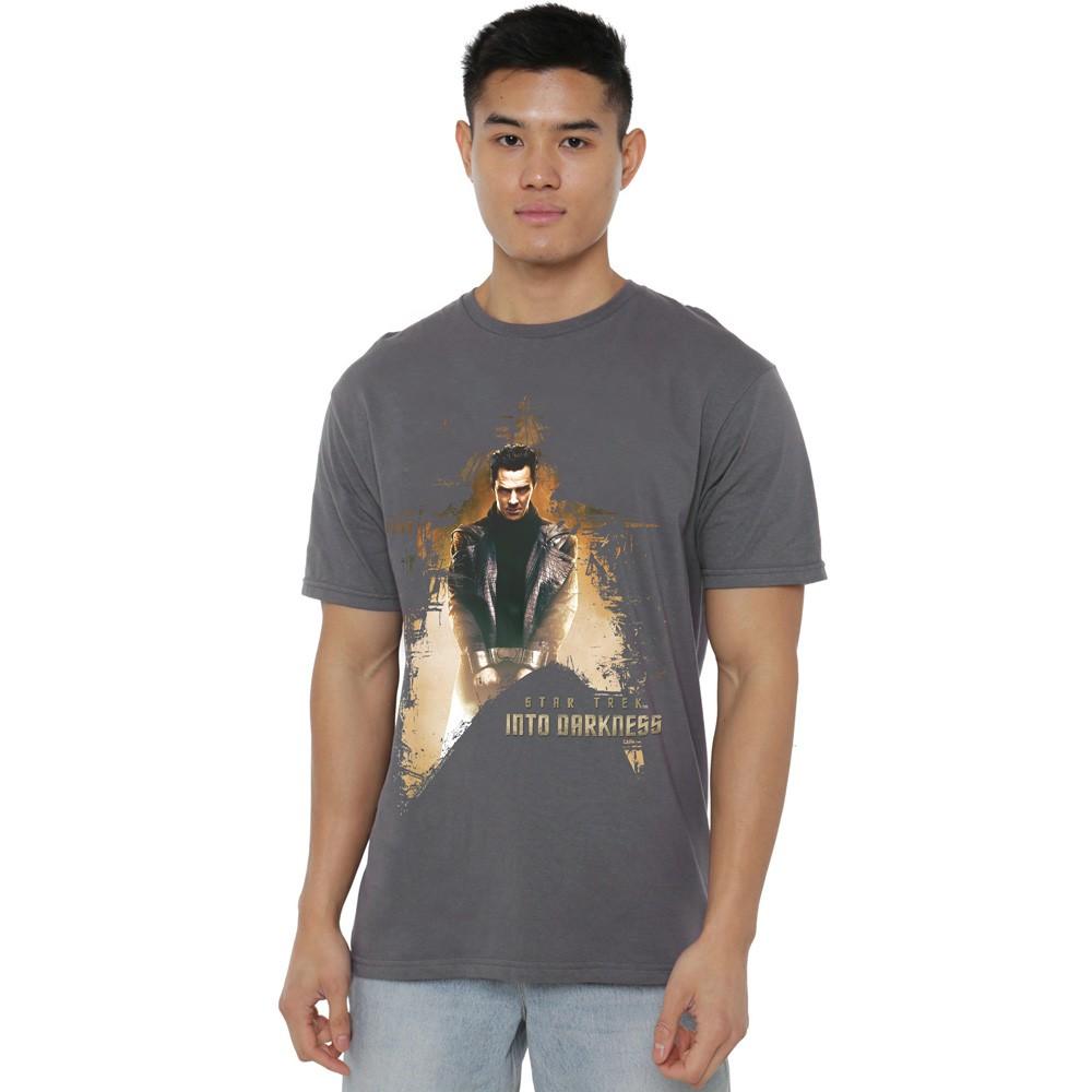 Star Trek Dark Villain T-Shirt S-4XL Charcoal S