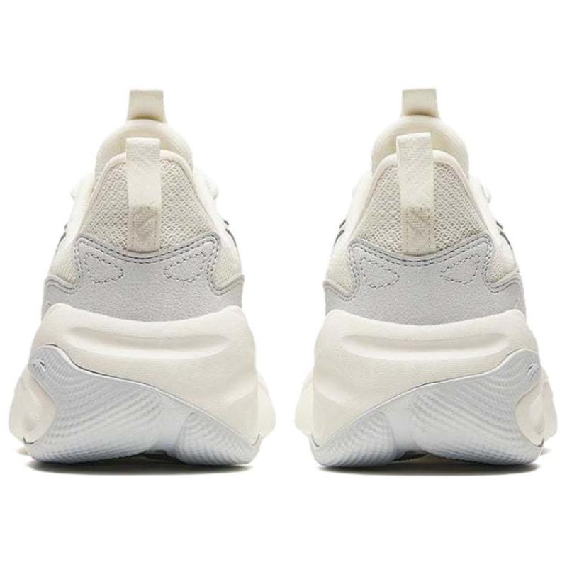 Anta Cushioning Wear-Resistant Low-Top Casual Shoes Women's White Blue Sneakers 122418813-3