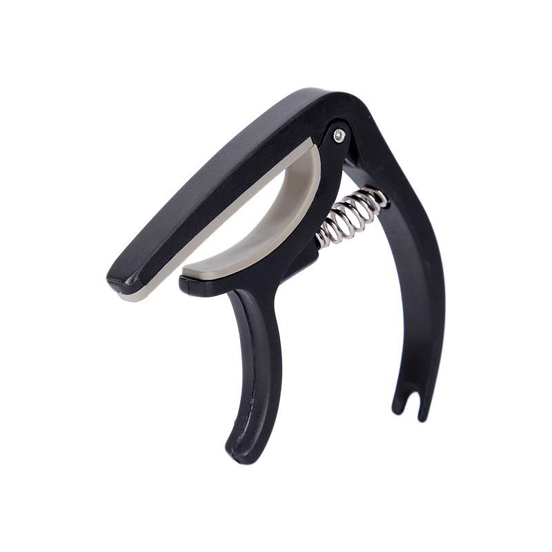 Guitar Nylon Capo & Transposer: Key and String Adjuster for Ukulele & Folk Guitar
