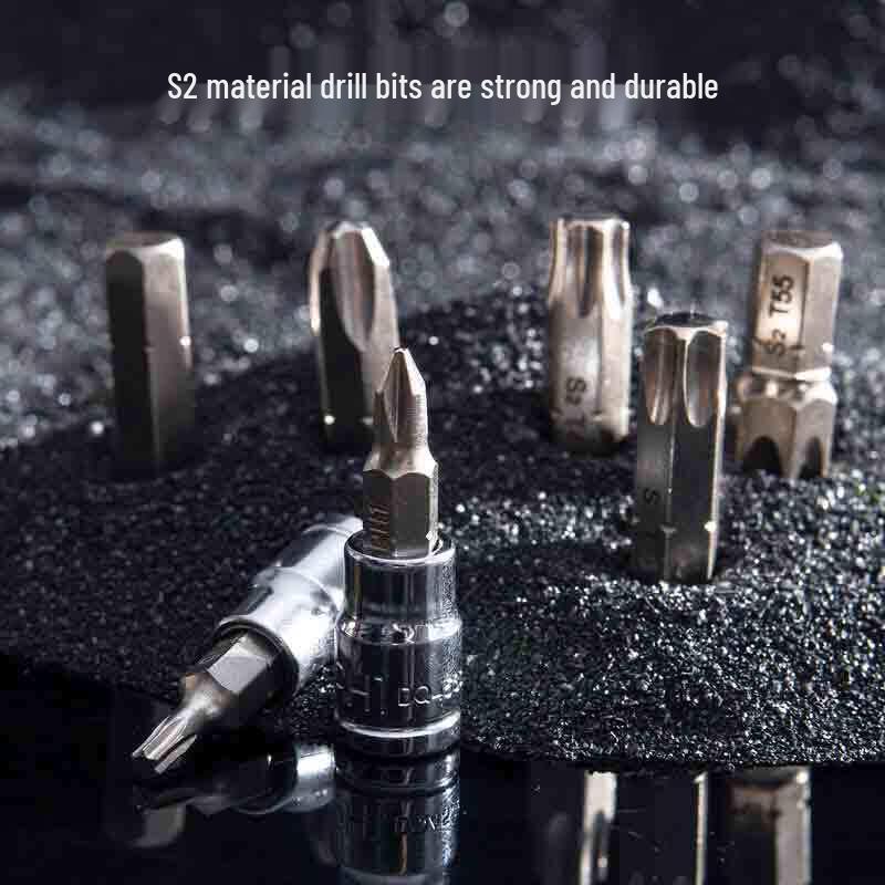Deli 88-Piece Socket and Ratchet Wrench Set