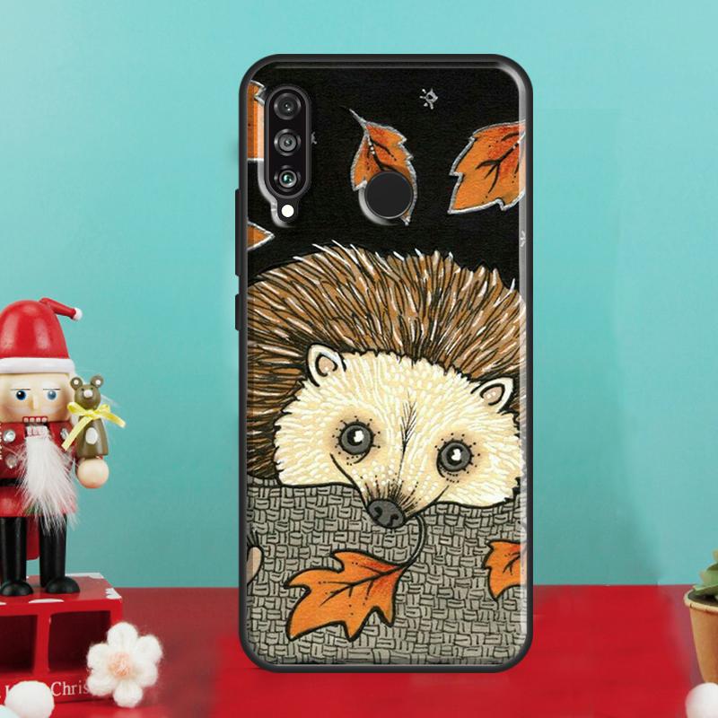 Animal Hedgehog For Huawei Nova 5T 10 9 SE 12s 11i 12i Y91 Y90 Y60 Y70 Y72 Y61 P20 P30 P40 Lite P60 Pro Case
