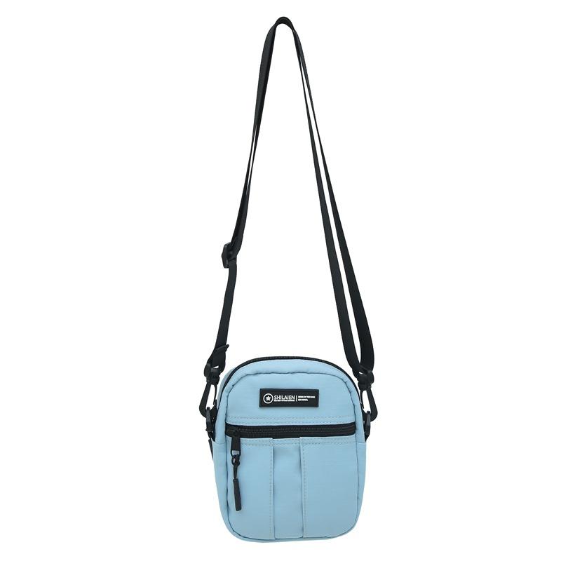 Outdoor Waterproof Mobile Phone Small Satchel, Men'S And Women'S Neutral Wind Messenger Bag, Lightweight Shoulder Bag, Tooling Small Square Bag