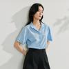 INMAN Women's French Commuter Short-Sleeved Shirt